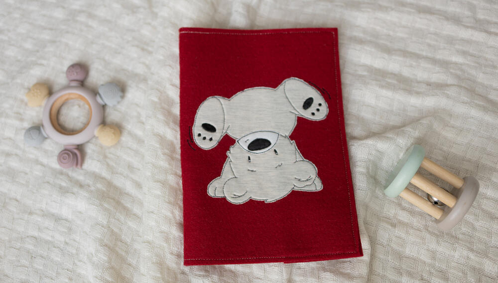Gesundheitshefthülle Teddy Purzelbaum 39.- Gesundheitshefthülle Teddy Purzelbaum 39.-