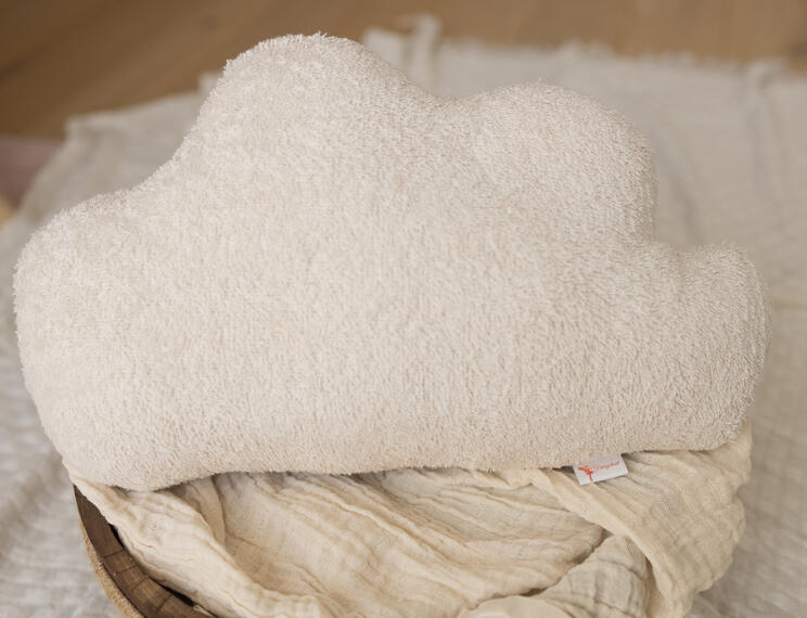 Wolkenkissen Frottee weiss 26.- Wolkenkissen Frottee weiss 26.-