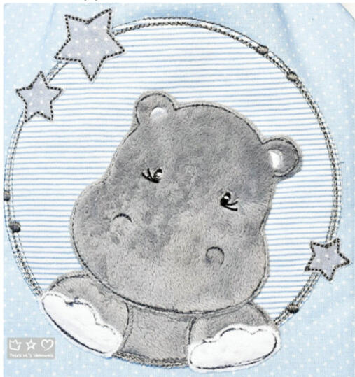 Button Hippo Sterne Button Hippo Sterne