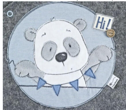 Peeker Panda Wimpelkette Peeker Panda Wimpelkette