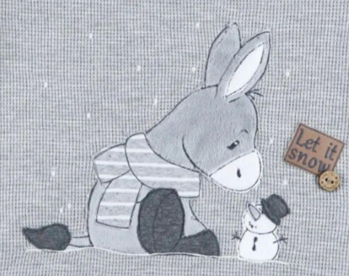 Esel Schneemann Esel Schneemann