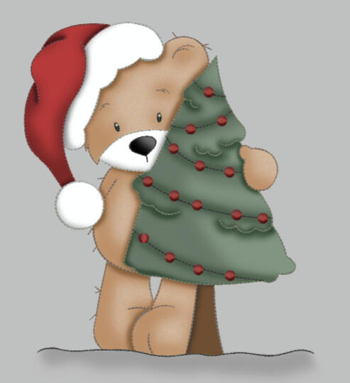 Weihnachtsteddy 5 - 2023