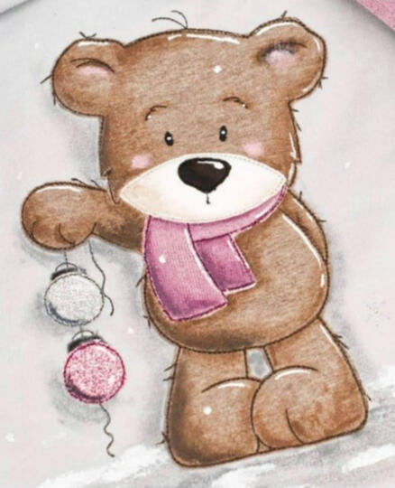 Teddy Weihnachtskugeln