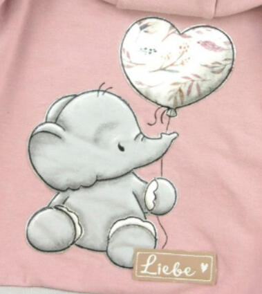 Elefant Herzchenballon Elefant Herzchenballon
